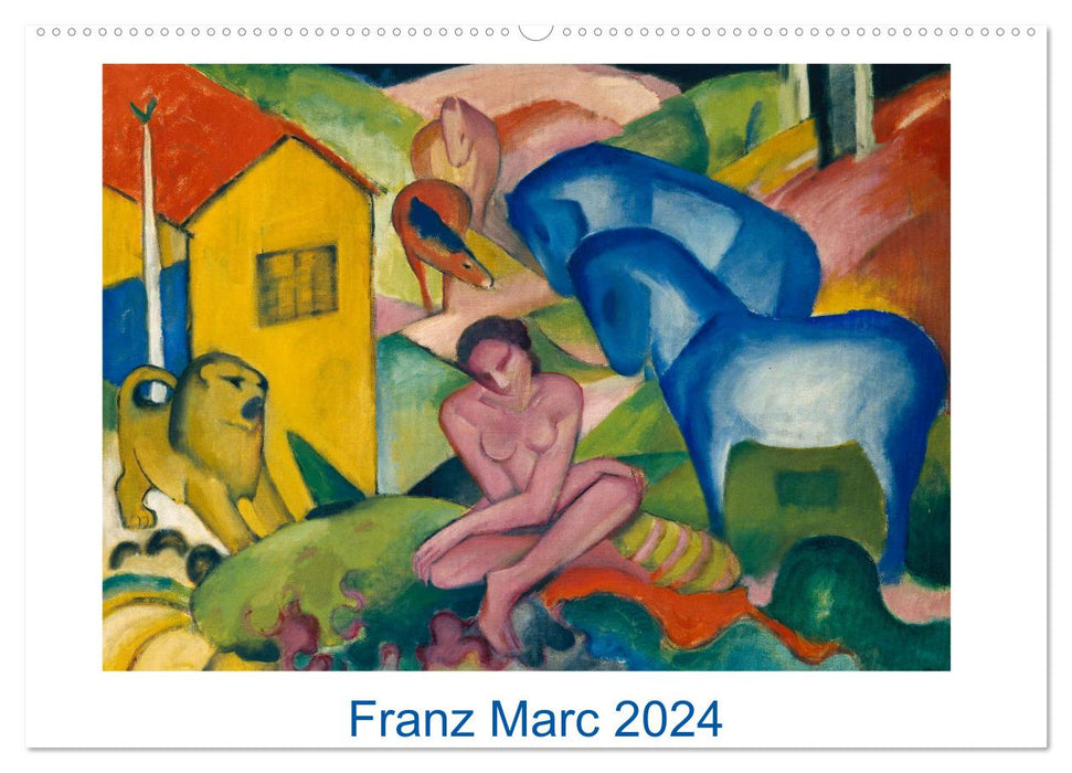Franz Marc 2024 (CALVENDO Wandkalender 2024)