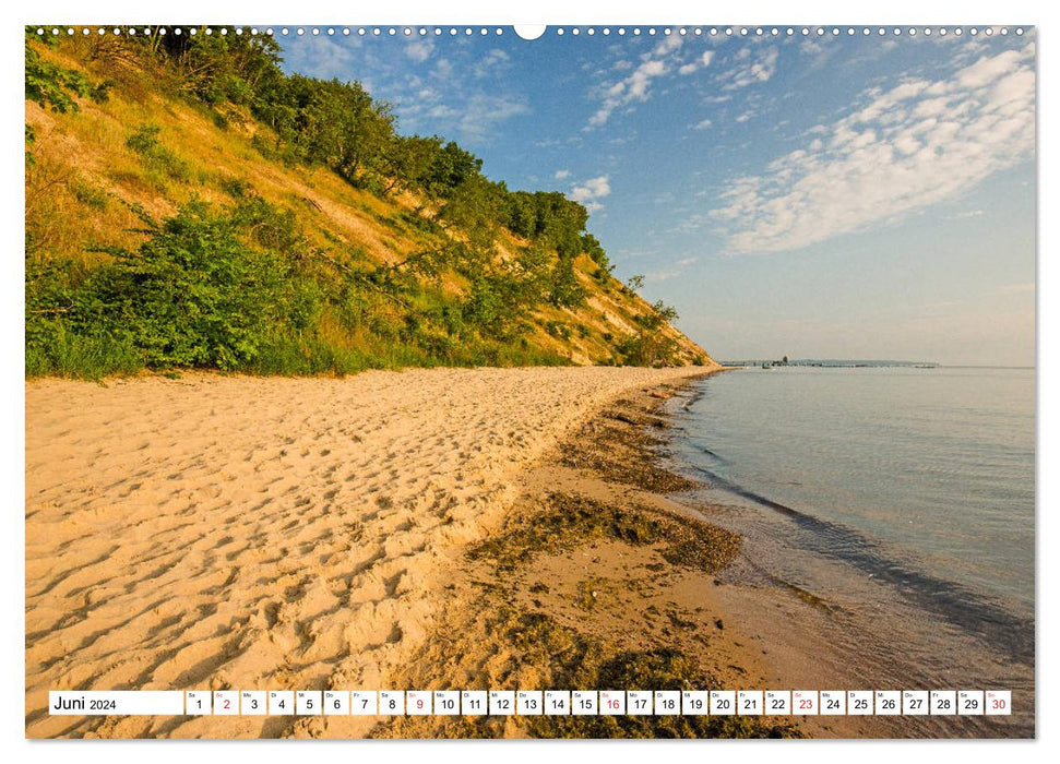 Sentiment de vacances à l'état pur dans la mer Baltique (calendrier mural CALVENDO 2024) 