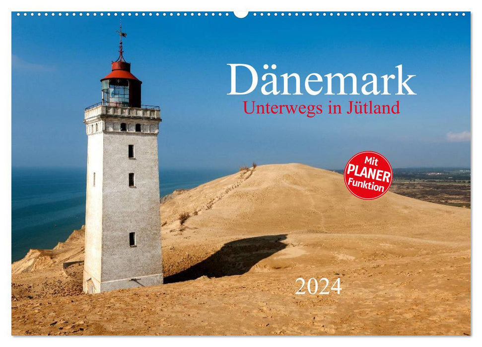Danemark – En déplacement dans le Jutland 2024 (calendrier mural CALVENDO 2024) 