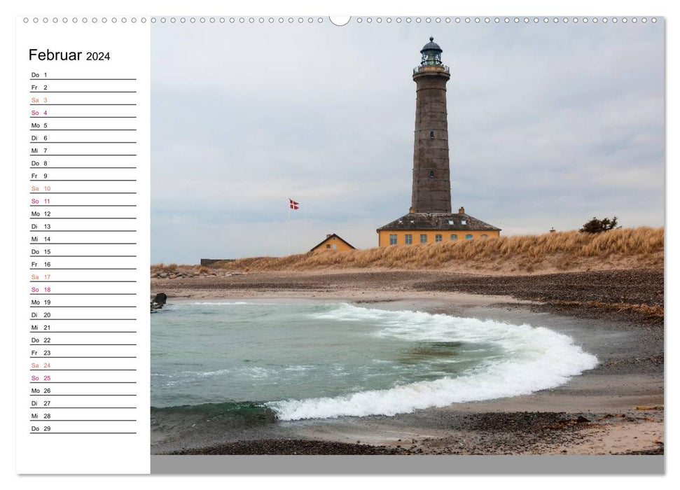 Dänemark – Unterwegs in Jütland 2024 (CALVENDO Wandkalender 2024)