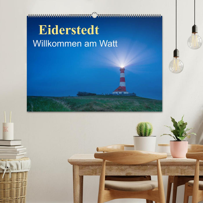 Eiderstedt - Willkommen am Watt (CALVENDO Wandkalender 2024)