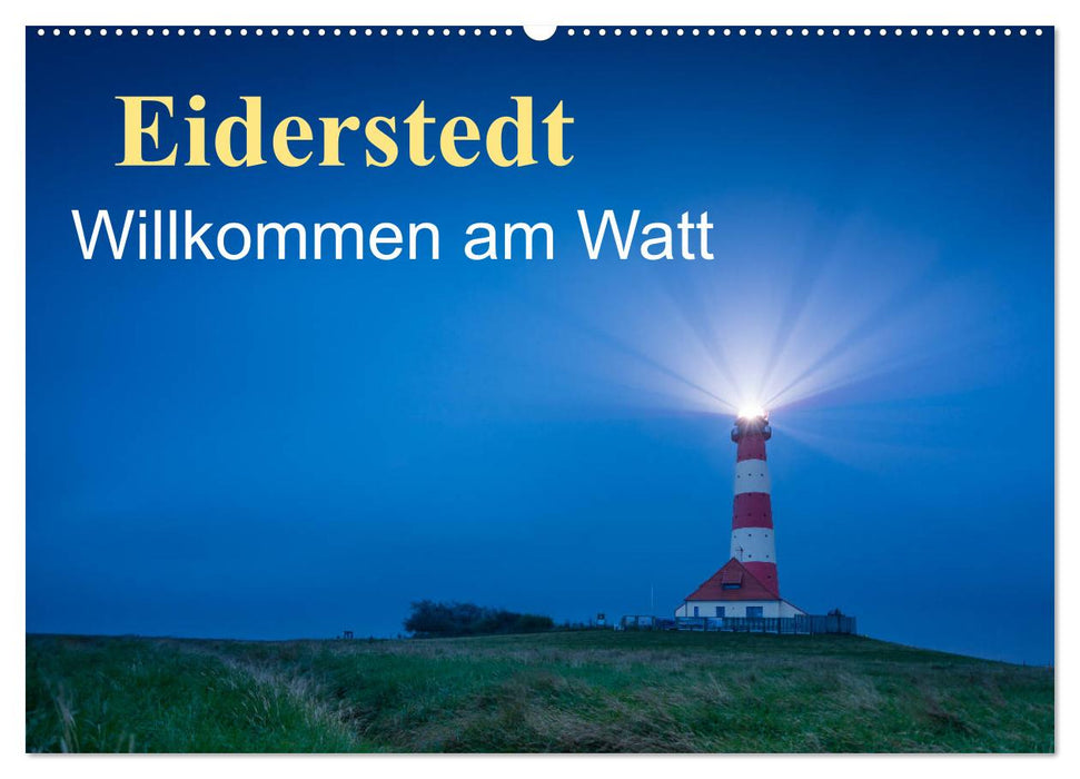 Eiderstedt - Bienvenue dans le Watt (Calendrier mural CALVENDO 2024) 