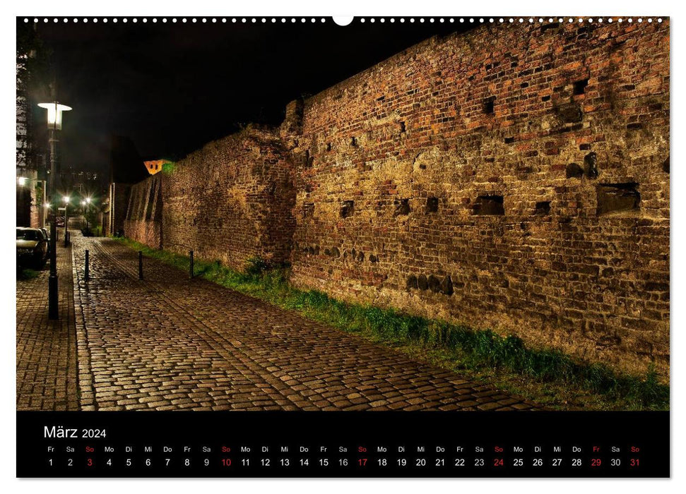 Les Nuits de Duisbourg (Calendrier mural CALVENDO 2024) 