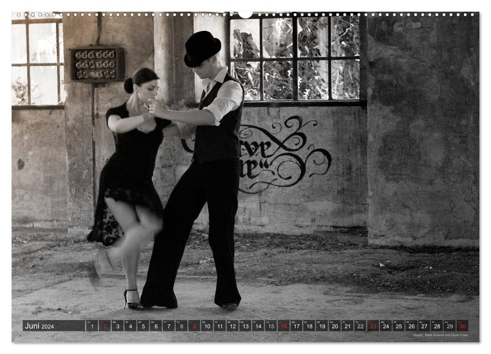 Tango - sinnlich und melancholisch (CALVENDO Premium Wandkalender 2024)