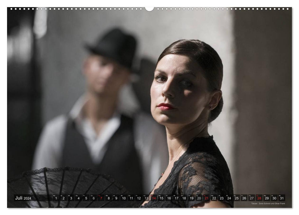 Tango - sinnlich und melancholisch (CALVENDO Premium Wandkalender 2024)