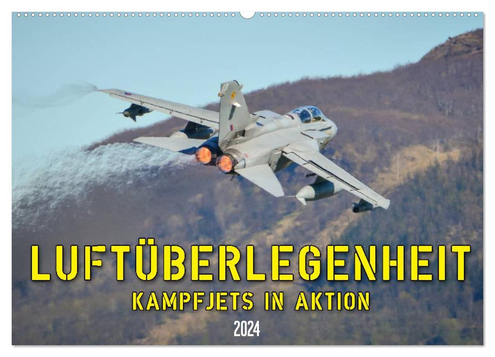 Air superiority - fighter jets in action (CALVENDO wall calendar 2024) 