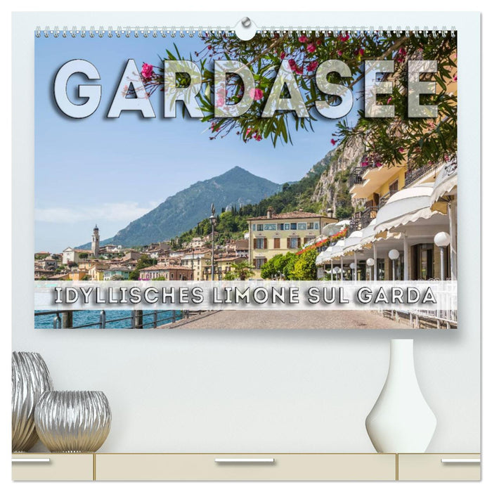 LAKE GARDA Idyllic Limone sul Garda (CALVENDO Premium Wall Calendar 2024) 
