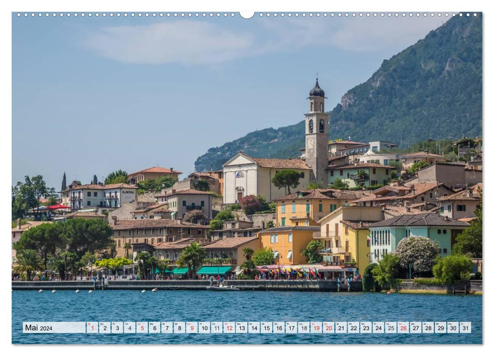 LAKE GARDA Idyllic Limone sul Garda (CALVENDO Premium Wall Calendar 2024) 