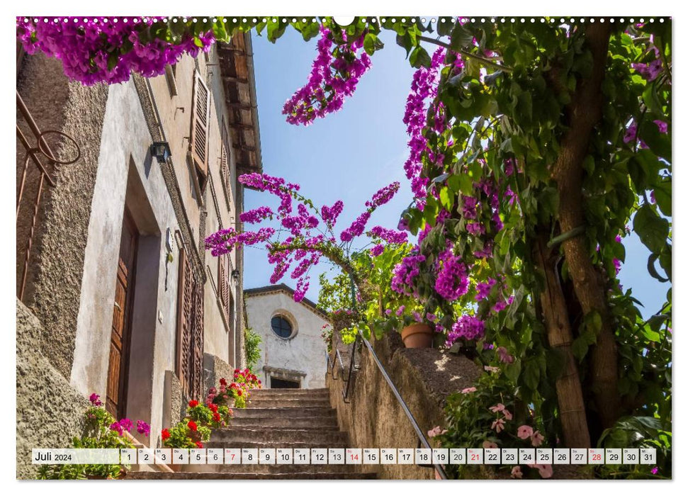 LAKE GARDA Idyllic Limone sul Garda (CALVENDO Premium Wall Calendar 2024) 