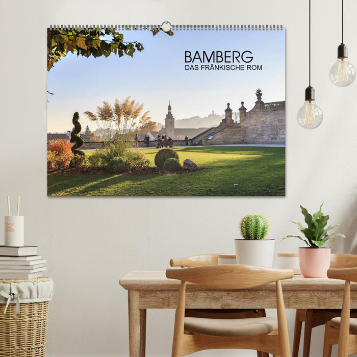 Bamberg - das fränkische Rom (CALVENDO Wandkalender 2024)