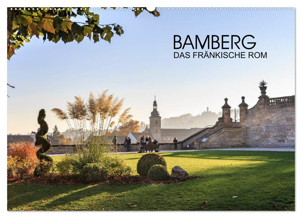 Bamberg - das fränkische Rom (CALVENDO Wandkalender 2024)