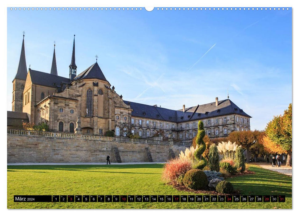 Bamberg - das fränkische Rom (CALVENDO Wandkalender 2024)