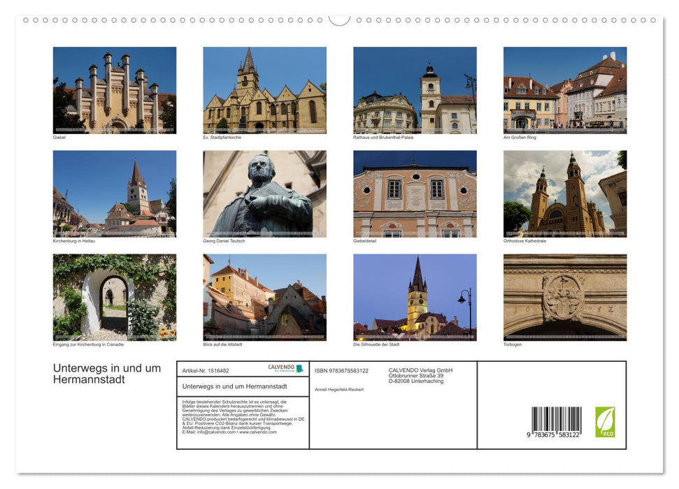 On the go in and around Sibiu (CALVENDO Premium Wall Calendar 2024) 