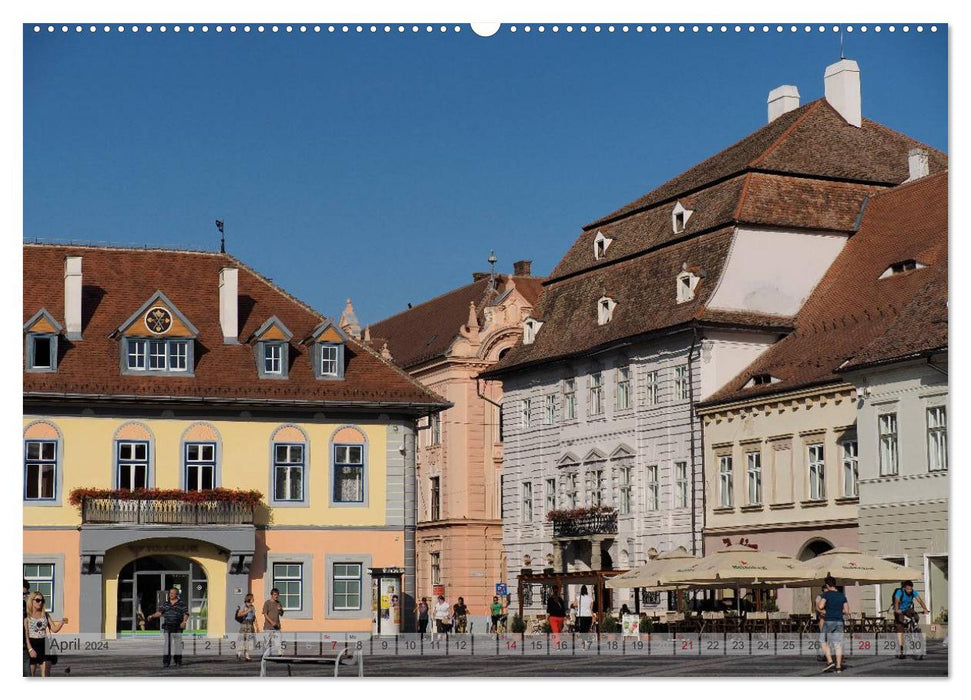 On the go in and around Sibiu (CALVENDO Premium Wall Calendar 2024) 