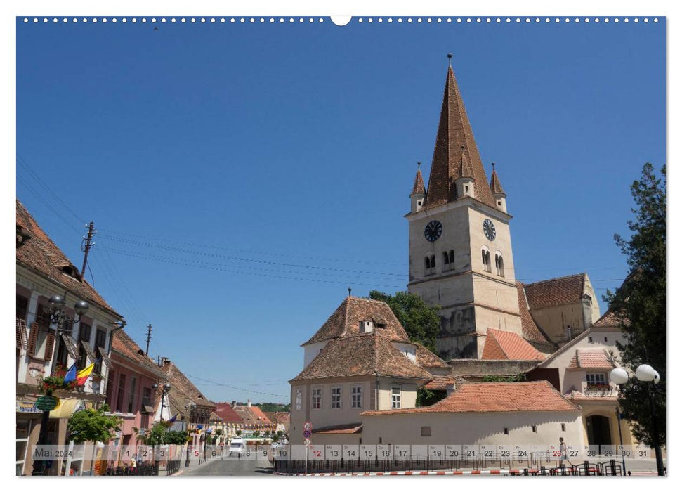 On the go in and around Sibiu (CALVENDO Premium Wall Calendar 2024) 
