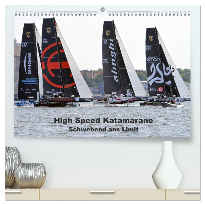 High Speed Katamarane - Schwebend ans Limit (CALVENDO Premium Wandkalender 2024)
