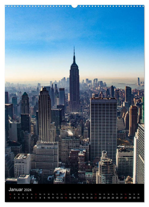 New York - Viewpoint (CALVENDO Wall Calendar 2024) 