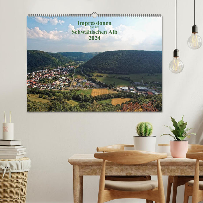 Impressions from the Swabian Alb (CALVENDO wall calendar 2024) 