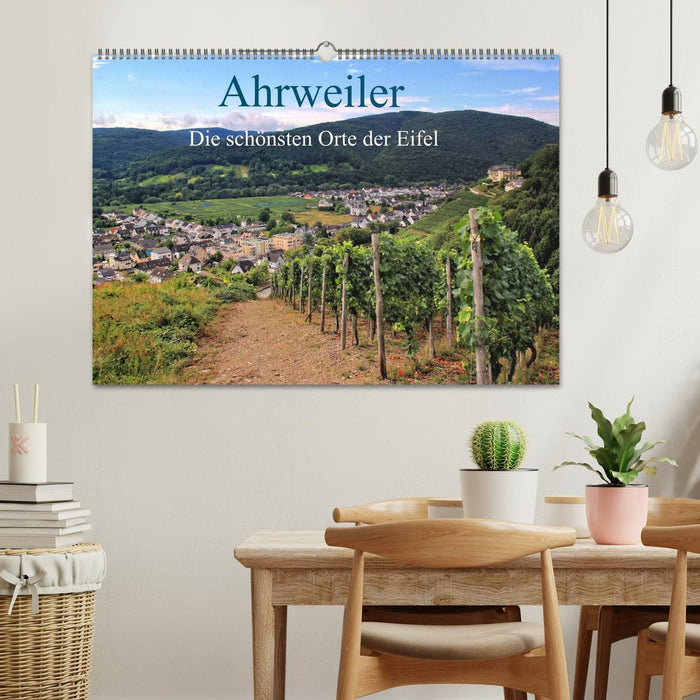 The most beautiful places in the Eifel - Ahrweiler (CALVENDO wall calendar 2024) 