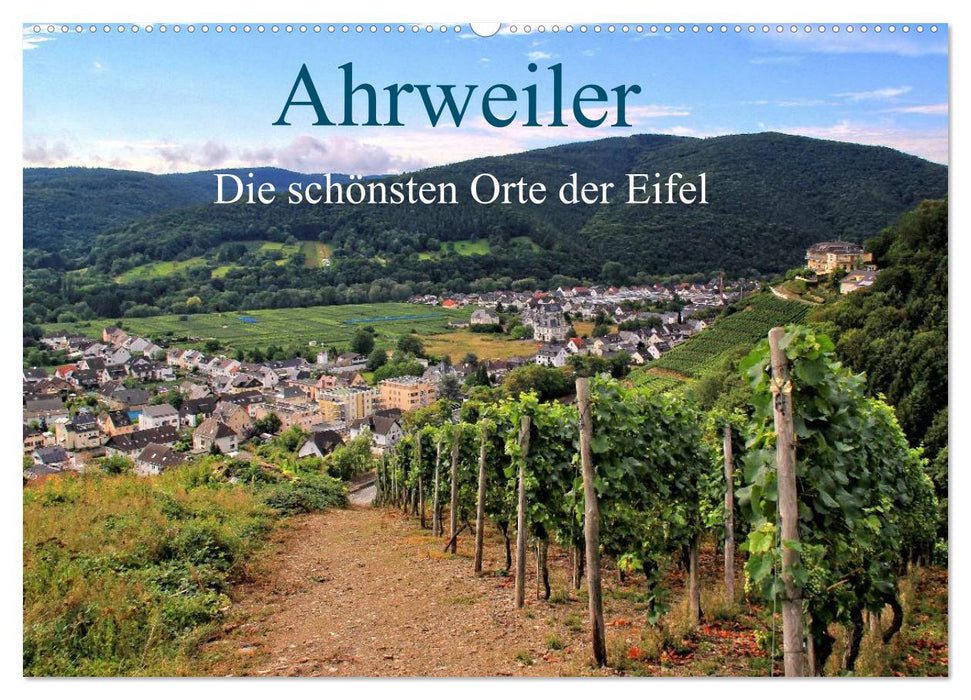 The most beautiful places in the Eifel - Ahrweiler (CALVENDO wall calendar 2024) 