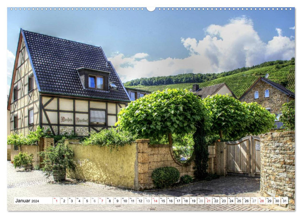 Die schönsten Orte der Eifel - Ahrweiler (CALVENDO Wandkalender 2024)