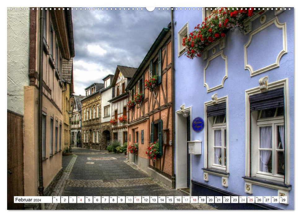 The most beautiful places in the Eifel - Ahrweiler (CALVENDO wall calendar 2024) 