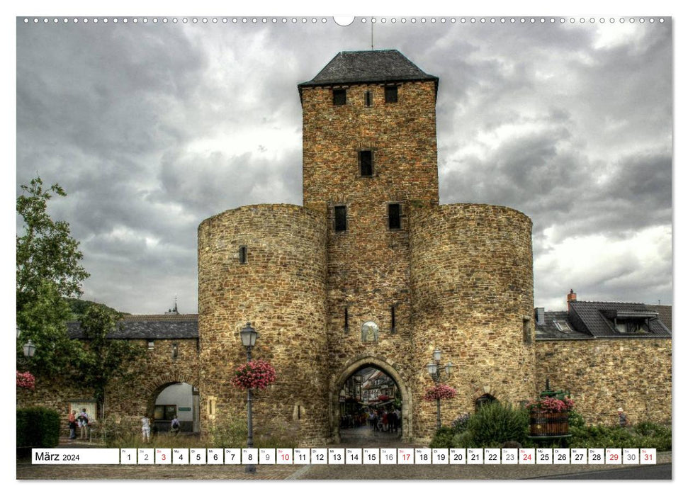 The most beautiful places in the Eifel - Ahrweiler (CALVENDO wall calendar 2024) 