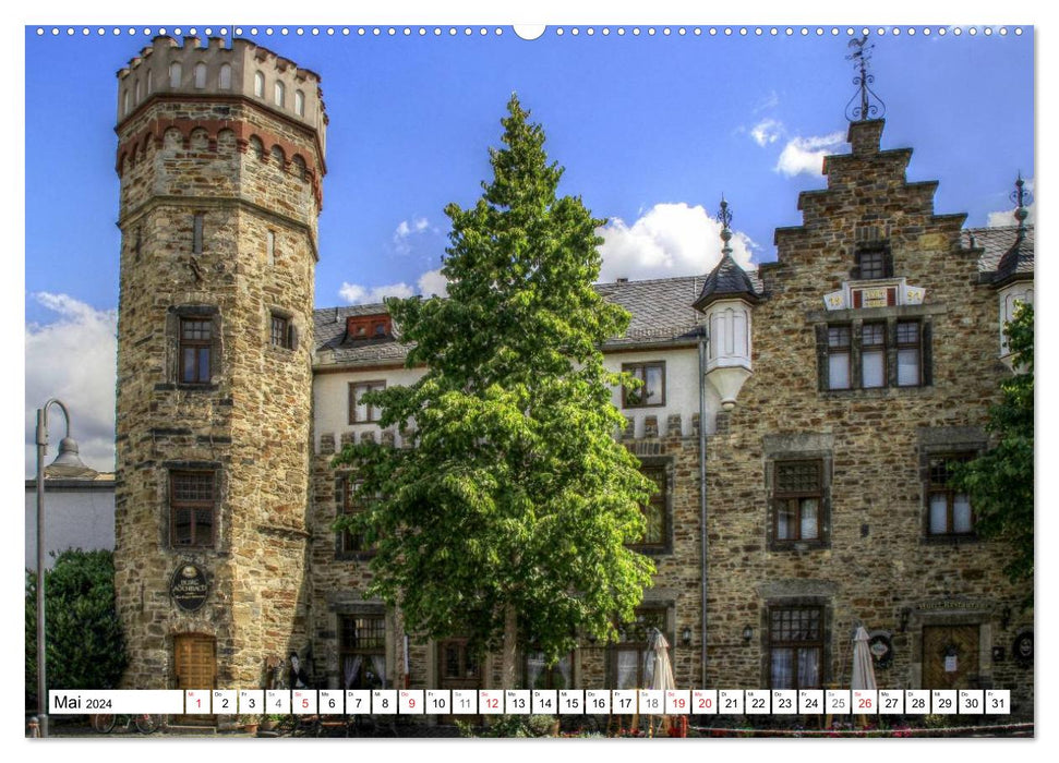 The most beautiful places in the Eifel - Ahrweiler (CALVENDO wall calendar 2024) 