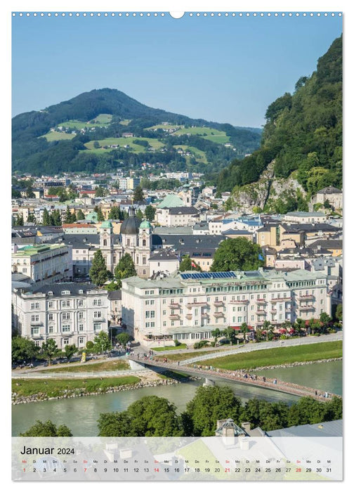 SALZBURG Grandiose views (CALVENDO Premium wall calendar 2024) 