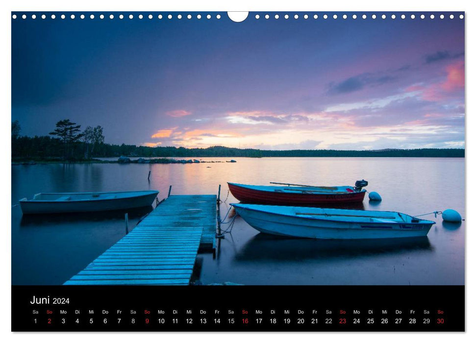 Scandinavia - In the light of the north (CALVENDO wall calendar 2024) 