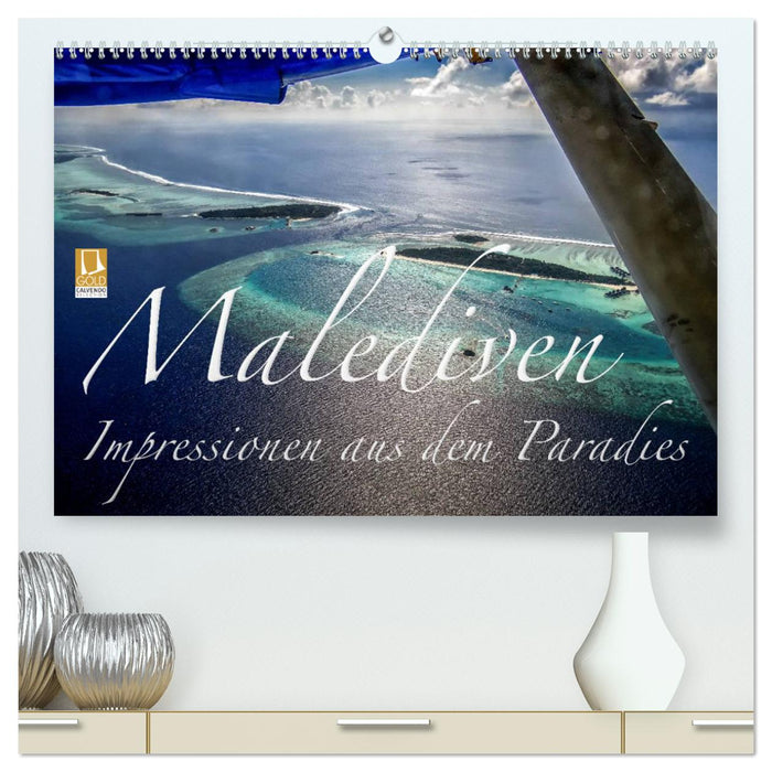 Maldives impressions from paradise (CALVENDO Premium Wall Calendar 2024) 