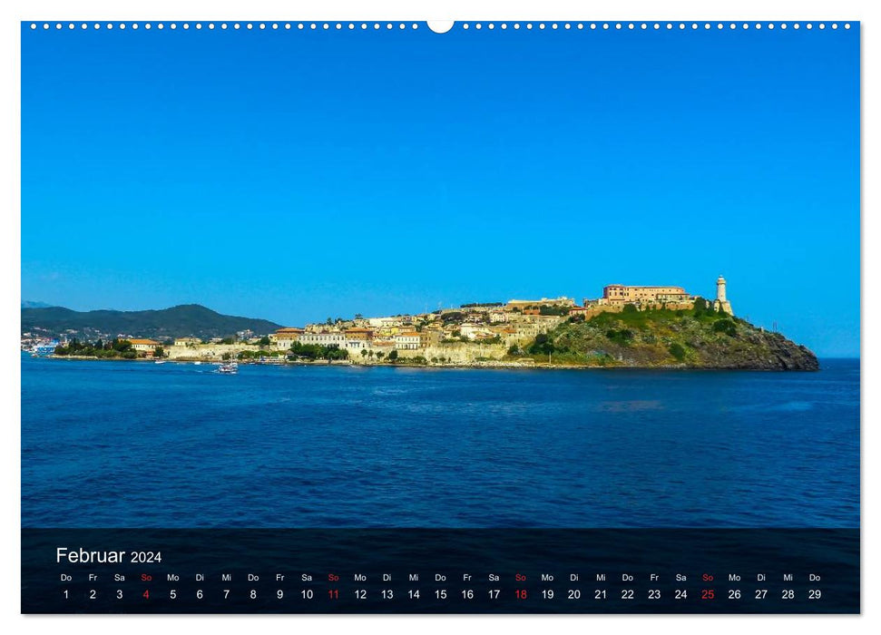 Elbe Magique (Calvendo Premium Calendrier Mural 2024) 