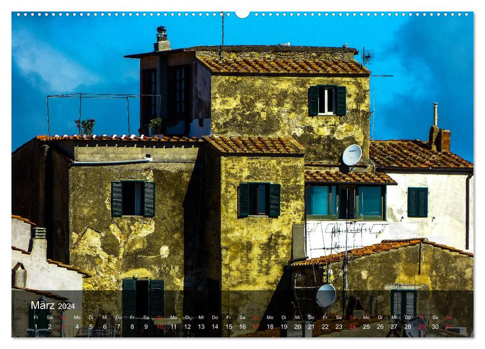 Zauberhaftes Elba (CALVENDO Premium Wandkalender 2024)