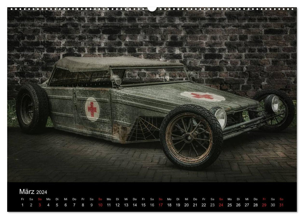Custom Cars - Cars that inspire (CALVENDO Premium Wall Calendar 2024) 