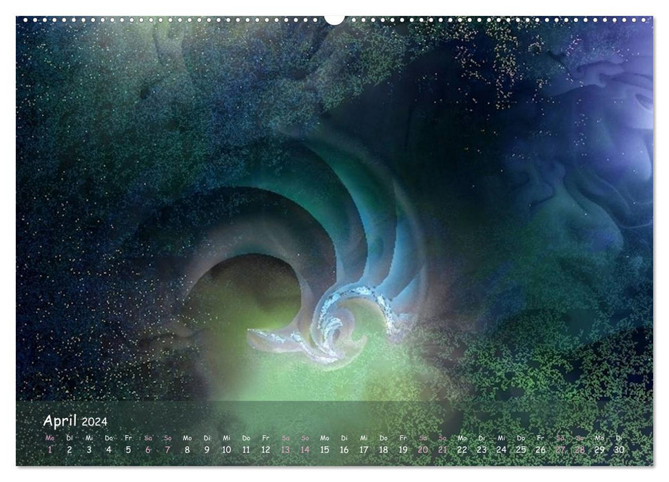 fractal creation (CALVENDO Premium Wall Calendar 2024) 