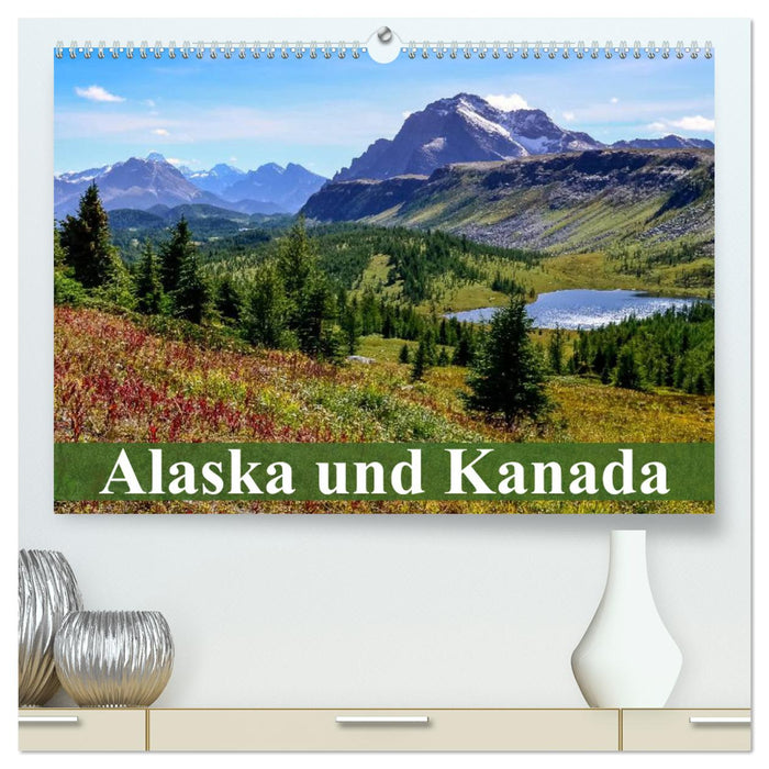 Alaska et Canada (Calvendo Premium Wall Calendar 2024) 