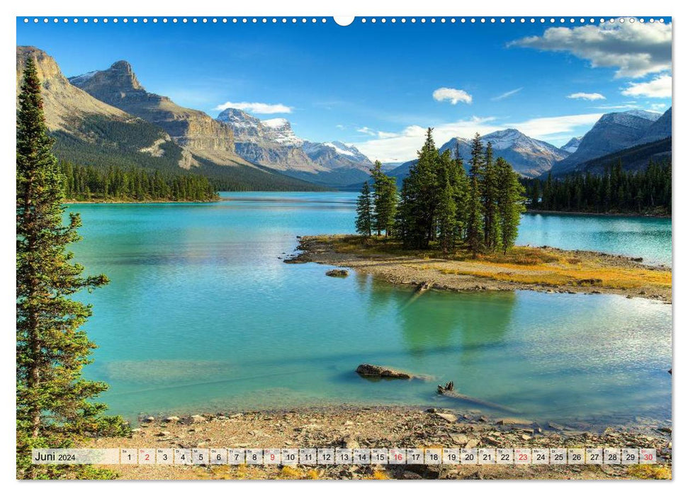 Alaska und Kanada (CALVENDO Premium Wandkalender 2024)