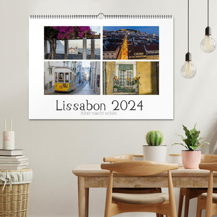 Lissabon - Alter macht schön (CALVENDO Wandkalender 2024)