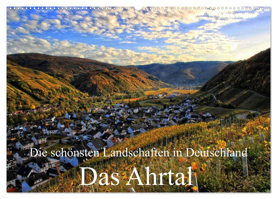 Die schönsten Landschaften in Deutschland - Das Ahrtal (CALVENDO Wandkalender 2024)