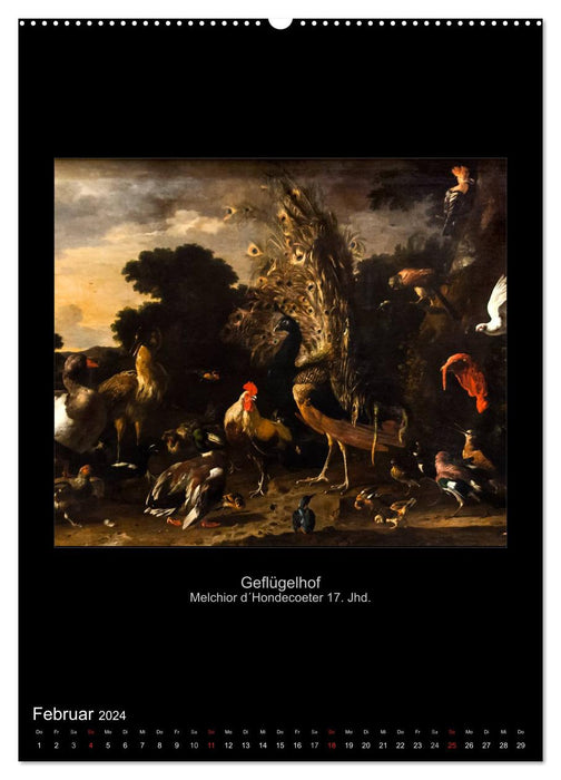 Stillleben - Illusionistische Malerei der Renaissance (CALVENDO Wandkalender 2024)