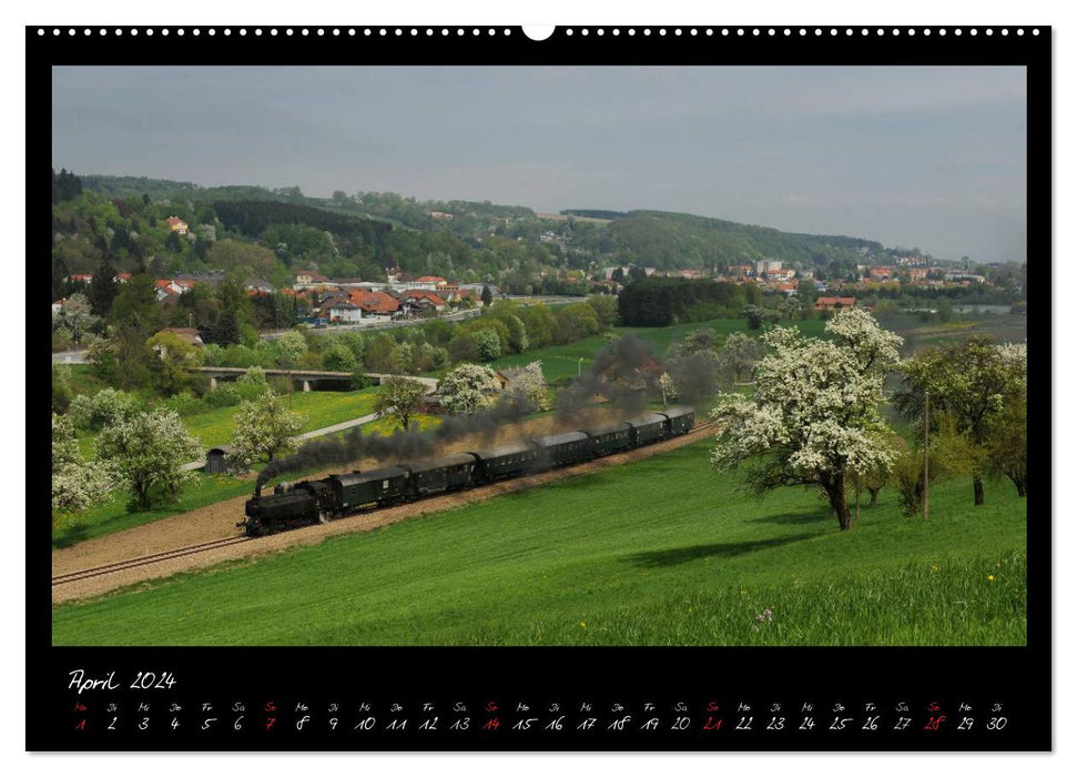 Faszination Dampflokomotive (CALVENDO Wandkalender 2024)