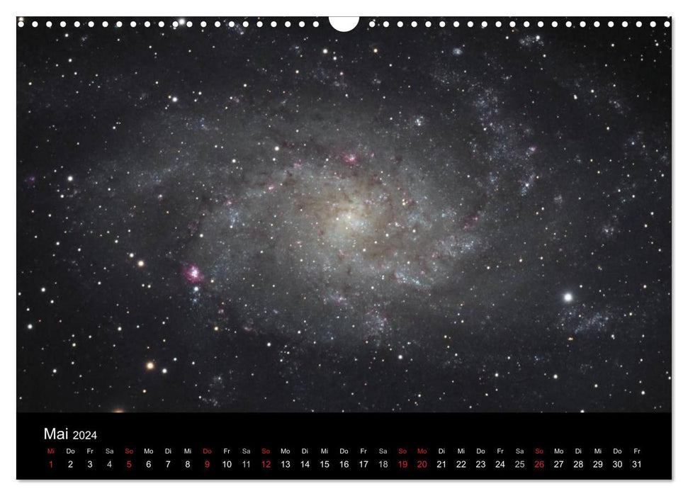 Universum - Eine Reise zu den Sternen (CALVENDO Wandkalender 2024)