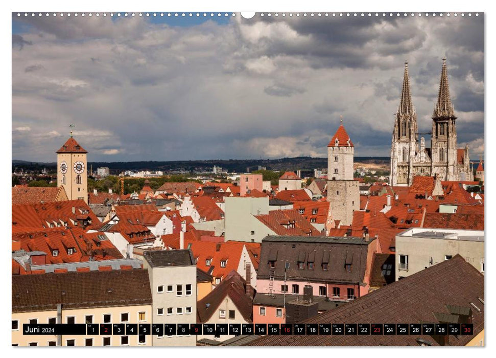 Regensburg - Bayern (CALVENDO Premium Wandkalender 2024)