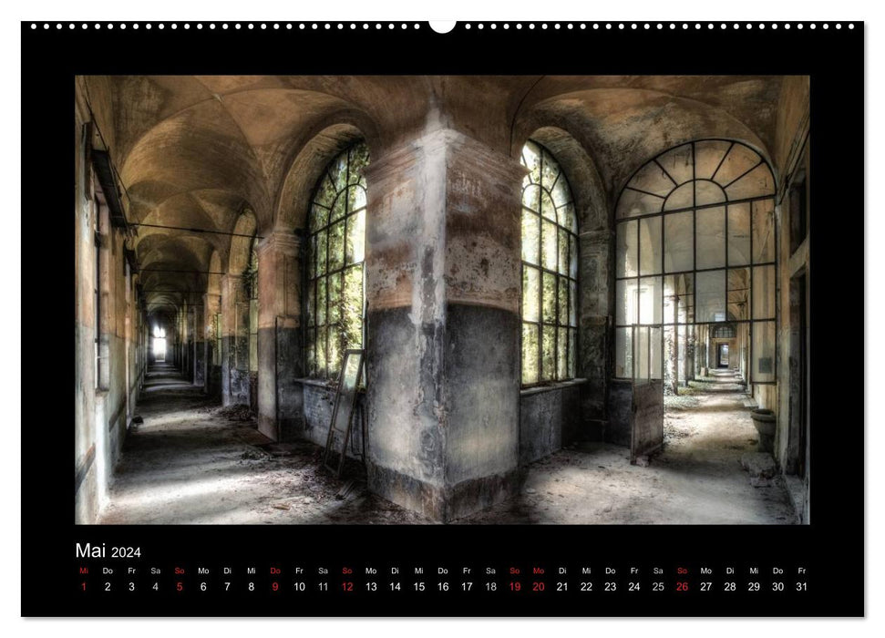 Lost Places - vergessene orte vergessener glanz (CALVENDO Premium Wandkalender 2024)