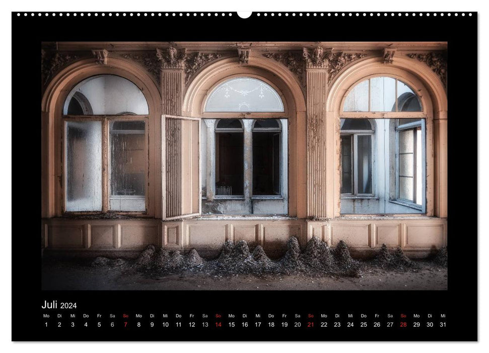 Lost Places - vergessene orte vergessener glanz (CALVENDO Premium Wandkalender 2024)