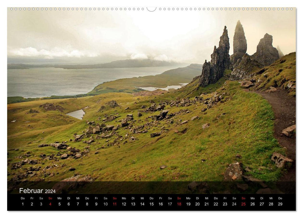 Schottland - magischen Orten auf der Spur (CALVENDO Wandkalender 2024)