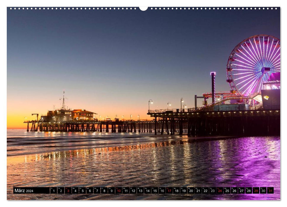 Los Angeles - Kalifornien (CALVENDO Premium Wandkalender 2024)