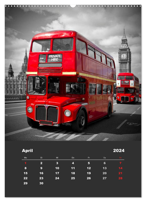Glanzlichter einer Metropole LONDON (CALVENDO Wandkalender 2024)