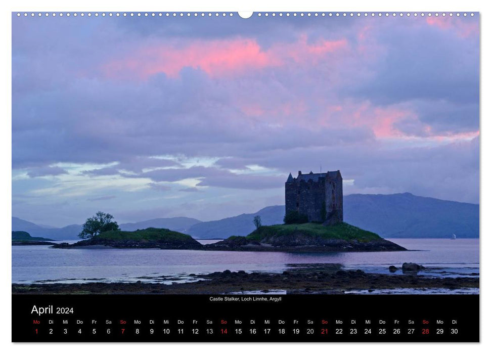 Schottland (CALVENDO Premium Wandkalender 2024)