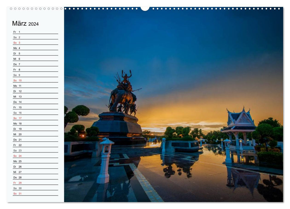 Thailand. Impressionen (CALVENDO Wandkalender 2024)